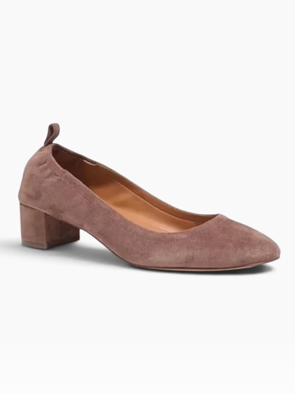 J. Crew Brown ANYA Suede
Leather Pumps, Size 7.5